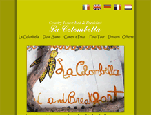 Tablet Screenshot of lacolombella.com